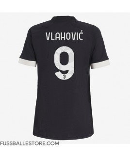 Günstige Juventus Dusan Vlahovic #9 3rd trikot Damen 2023-24 Kurzarm